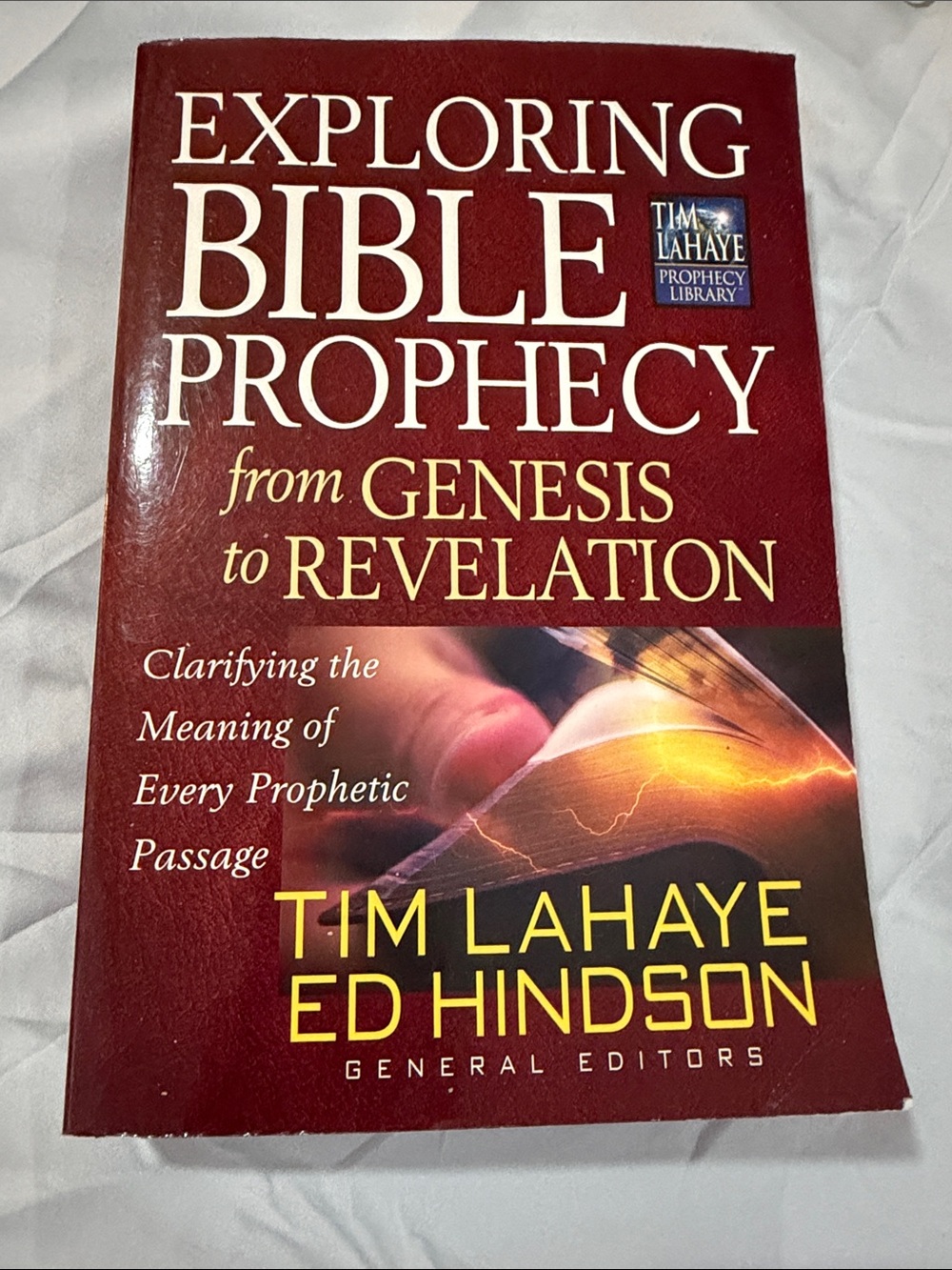 Exploring Bible Prophecy by Tim LaHaye & Ed Hindson - Red Cover